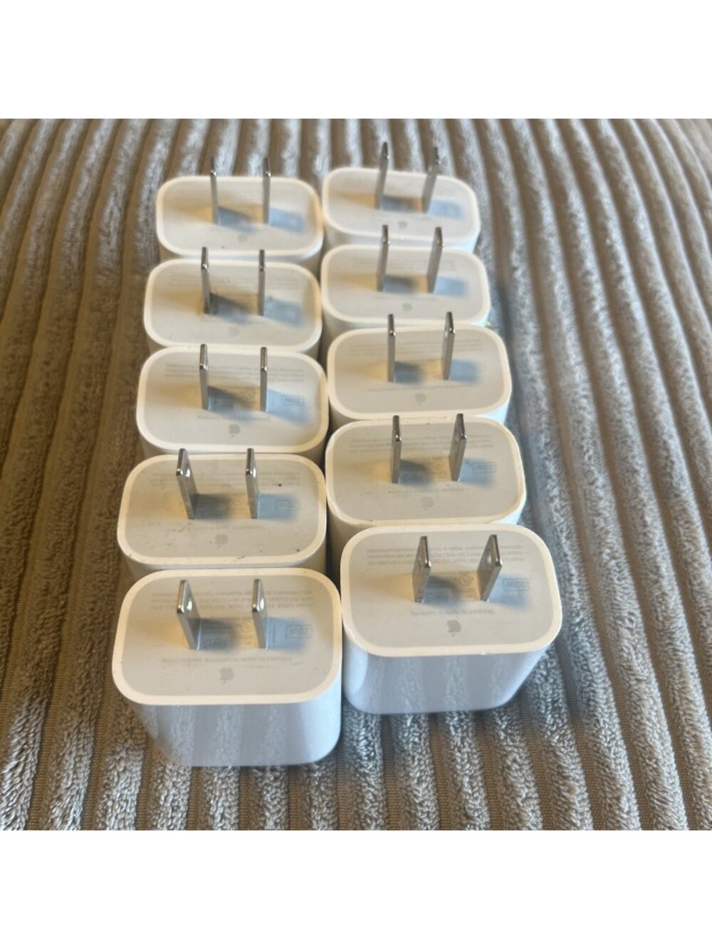 Lot Of 10 Apple 20W USB-C Fast Charger A2305 Power Adapter